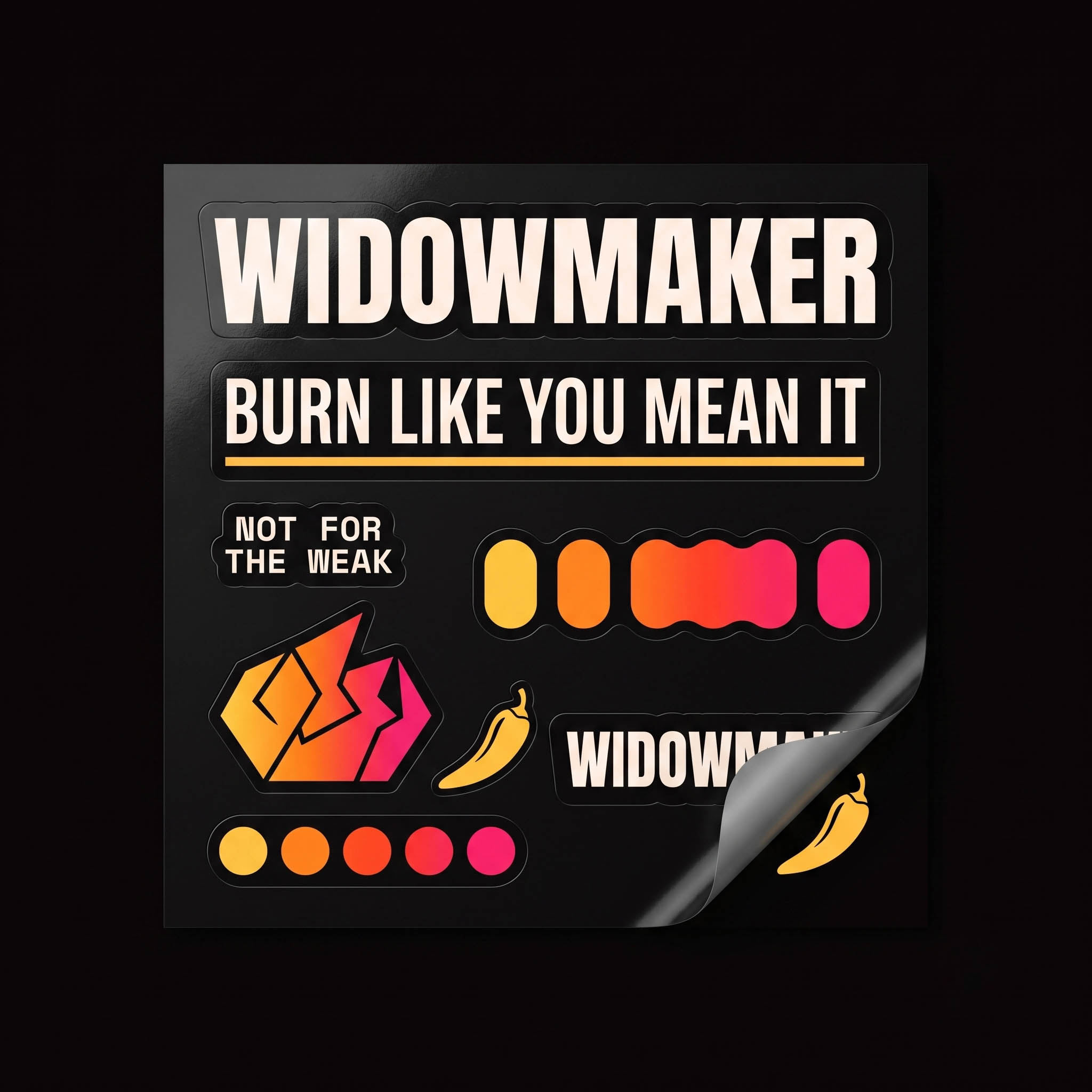 Free WIDOWMAKER sticker pack